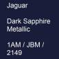 Preview: Jaguar, Dark Sapphire Metallic, 1AM / JBM / 2149.